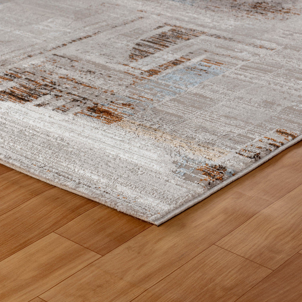 Efes 15 Beige Geometric Carpet – Stylish & Practical for Home Interiors