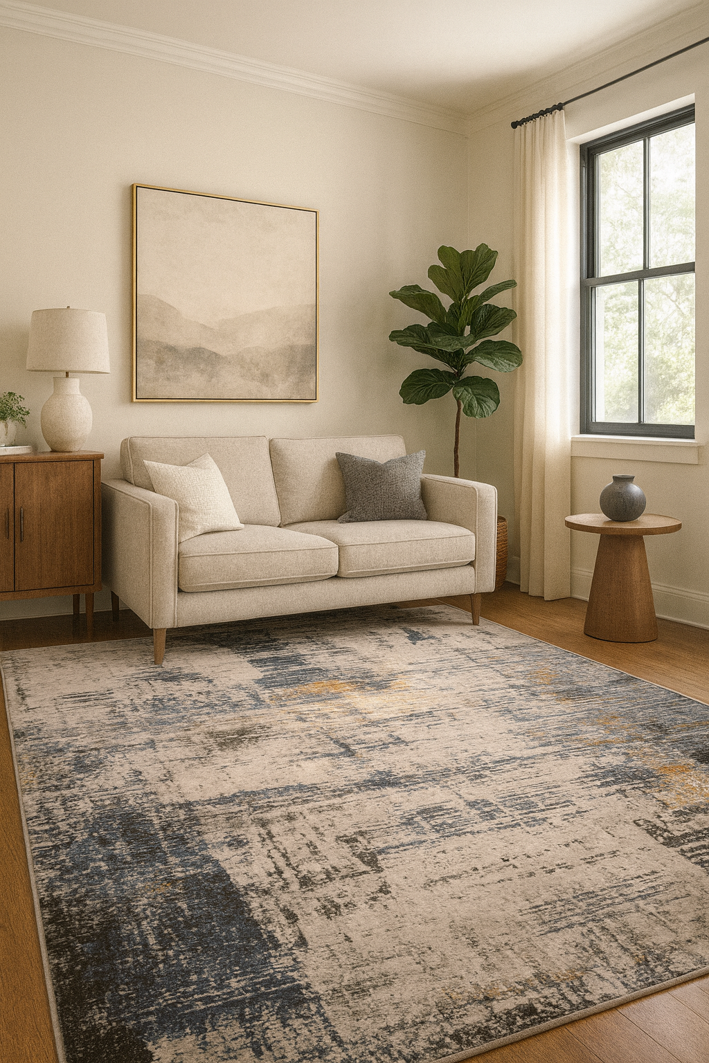 Palma 75 Dark Grey Modern Carpet – Sleek Style with Subtle Texture