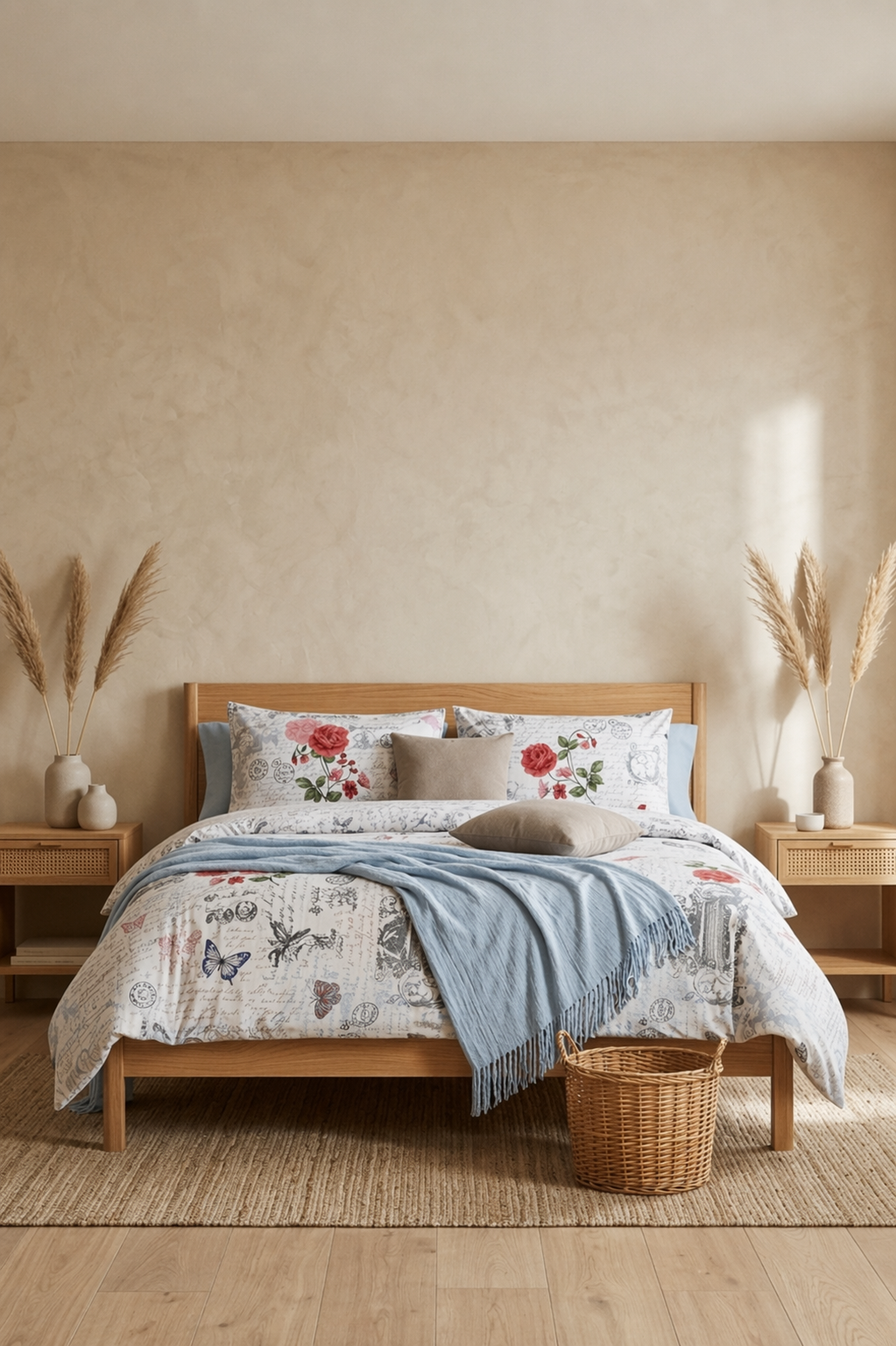 Issimo La Rosa Single Quilt Cover Set – Elegant Floral Duvet Bedding for Modern Bedrooms