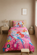 Taç Winx Girl Empowerment Single Bed Cover – Kids Cartoon Bedding for Girls’ Stylish Bedrooms