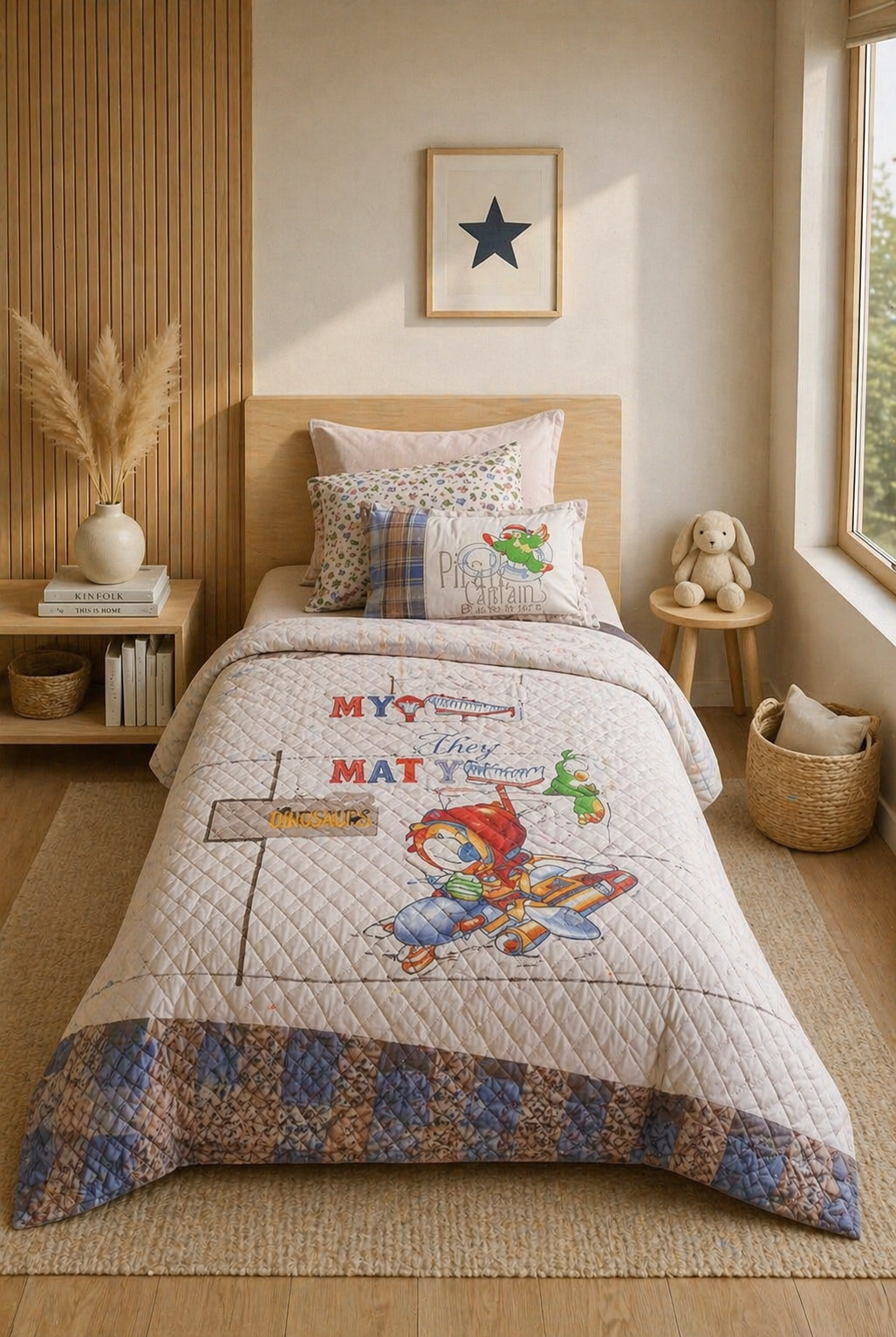 Karaca Home Matey Single Duvet Cover Set – Kids Adventure Nautical Bedding for Boys’ Bedrooms