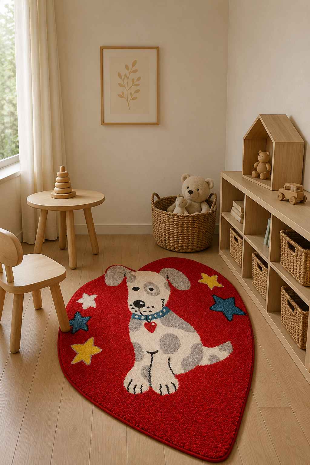Kids Collection “Playful Pals” Carpet – Bright & Cheerful for Little Ones