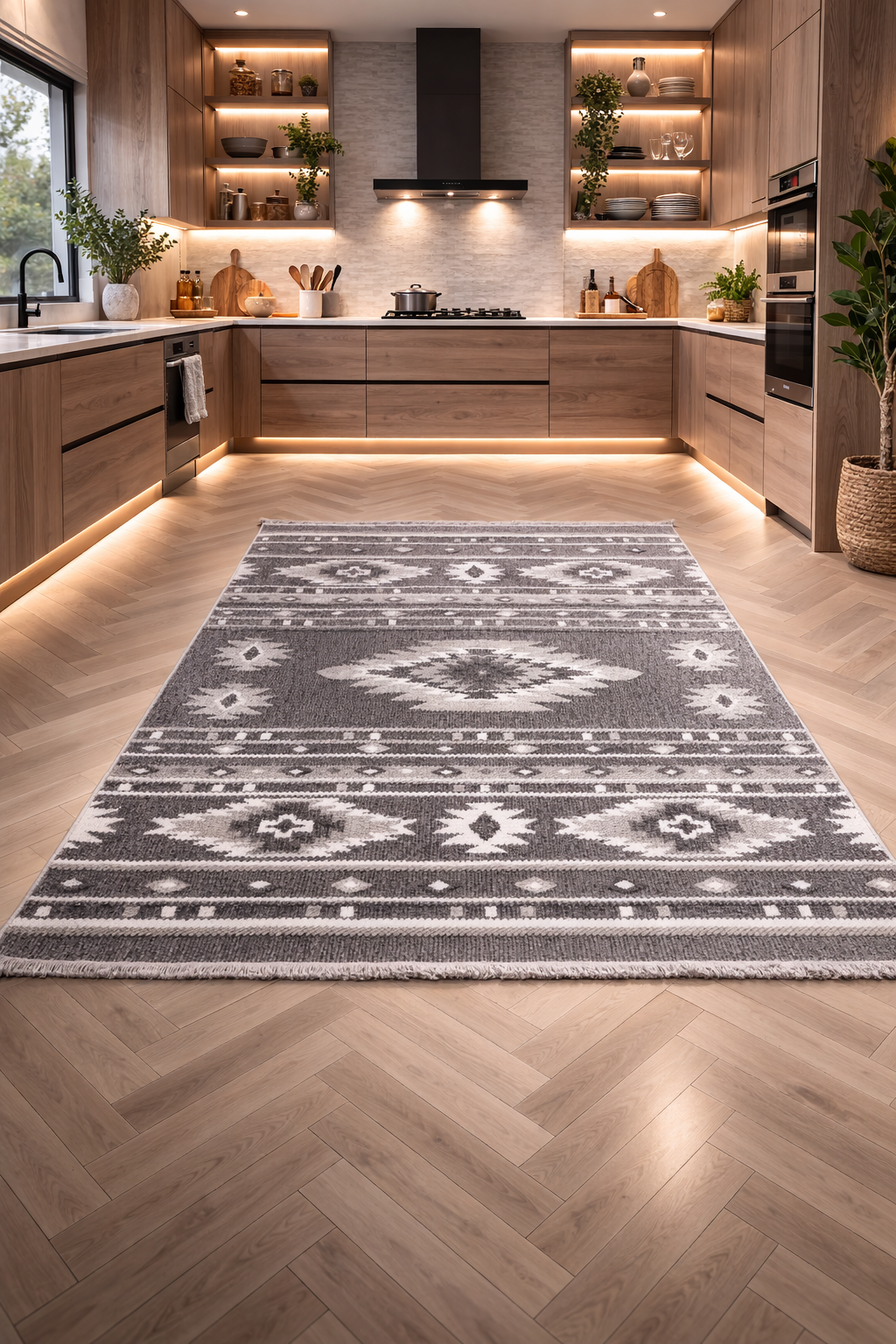 Oslo Aurora Grey Vintage Carpet – Subtle Elegance for Every Room