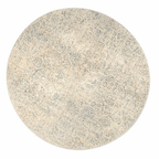 Palma Tree Grey Vintage Round Carpet – Timeless Nature-Inspired Charm