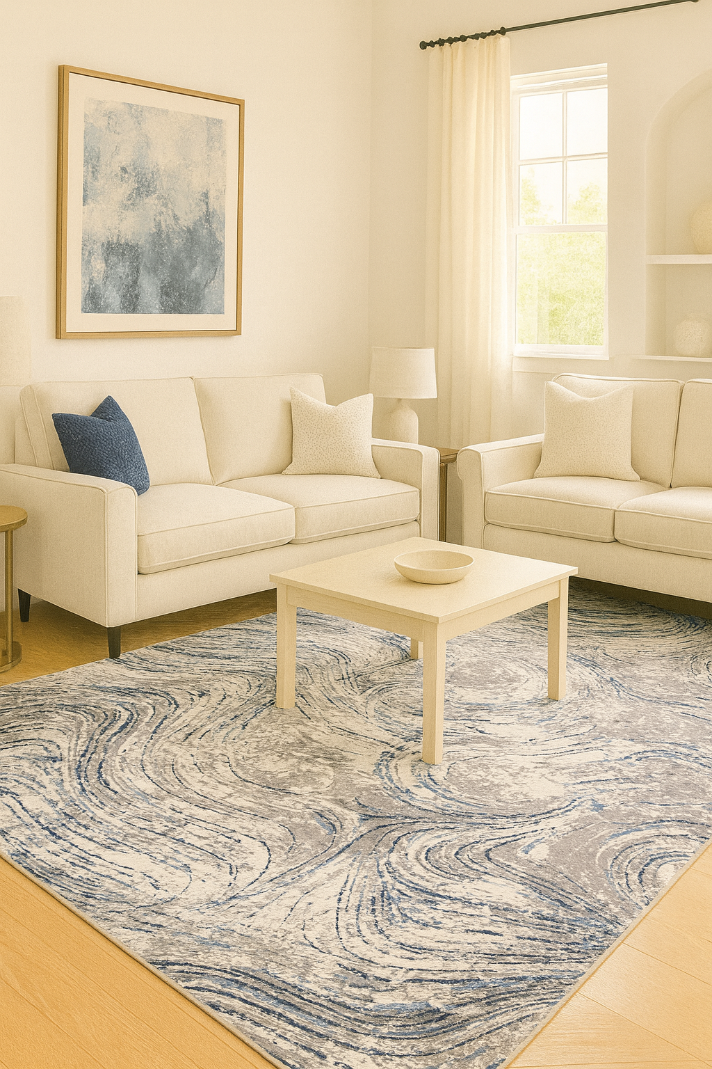 Efes 53 Grey Linear Pattern Carpet – Stylish & Practical for Home Interiors