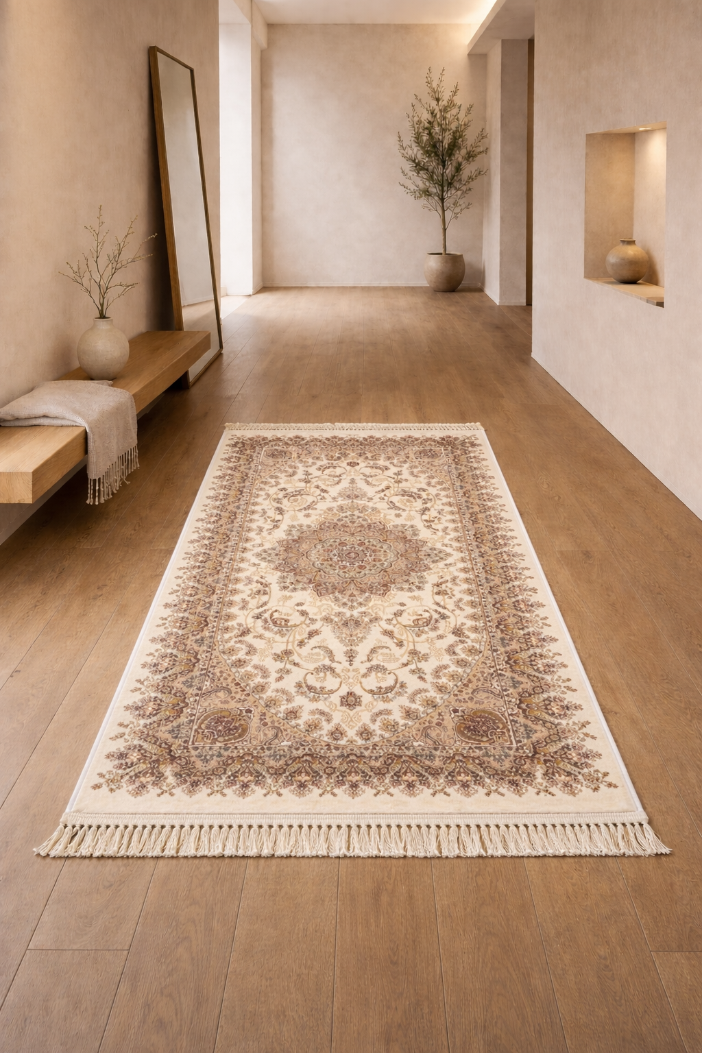 Comtesse Grand Tapestry Runner Carpet – Ornate Persian Elegance for Luxury Hallways