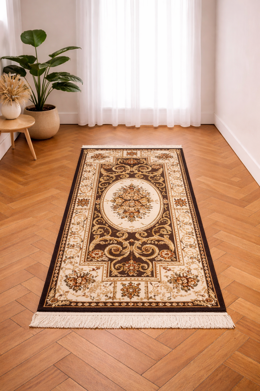 Oriental 3 Brown Classic Carpet – Rich Heritage with Warm Tones