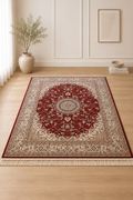Esfahan “Royal Heritage” Classic Iranian Carpet – Elegant Traditional Design