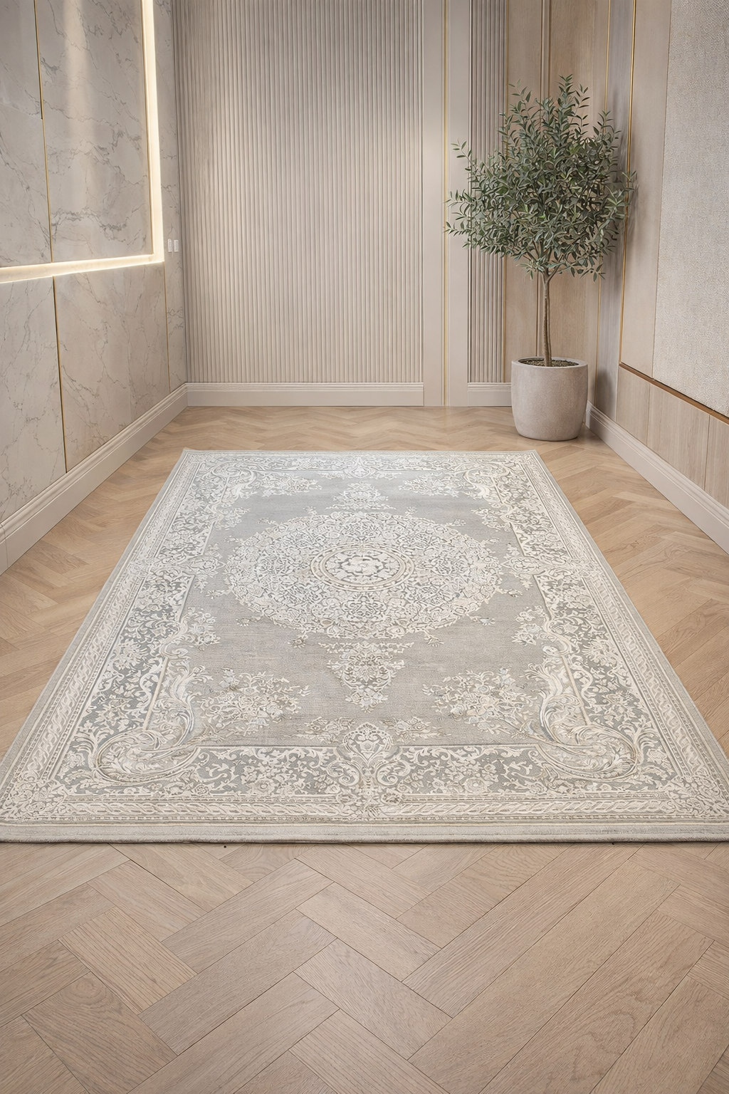 Milano Grey Mist – Un design vintage élégant au charme intemporel