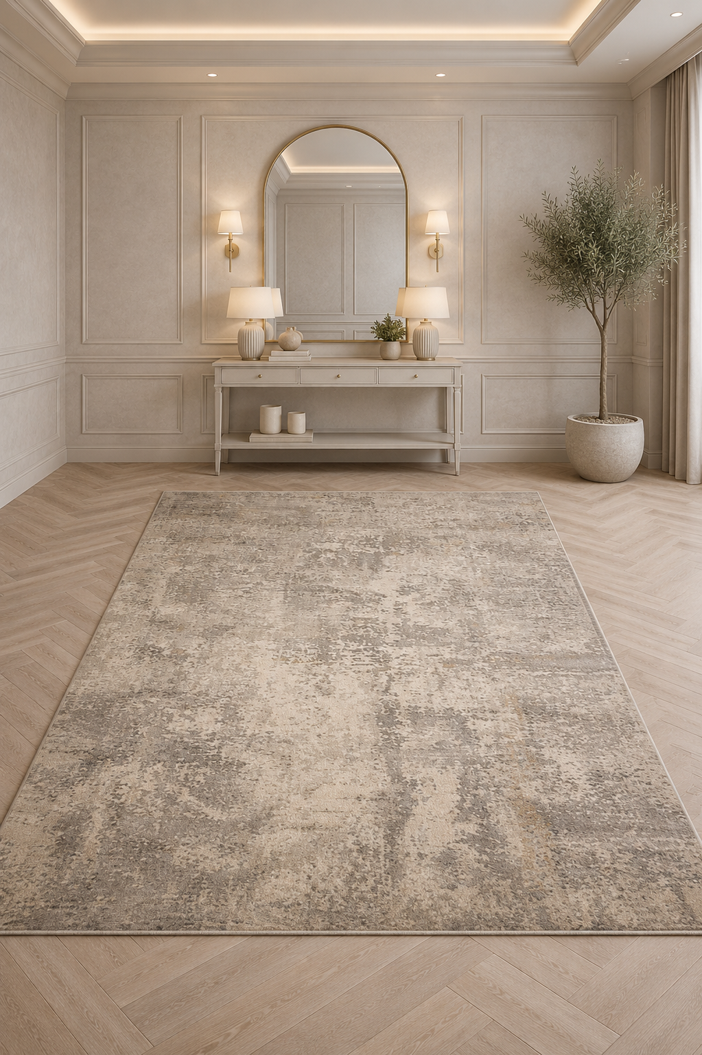 Valentino 26 Grey – Contemporary Elegance in Abstract Design