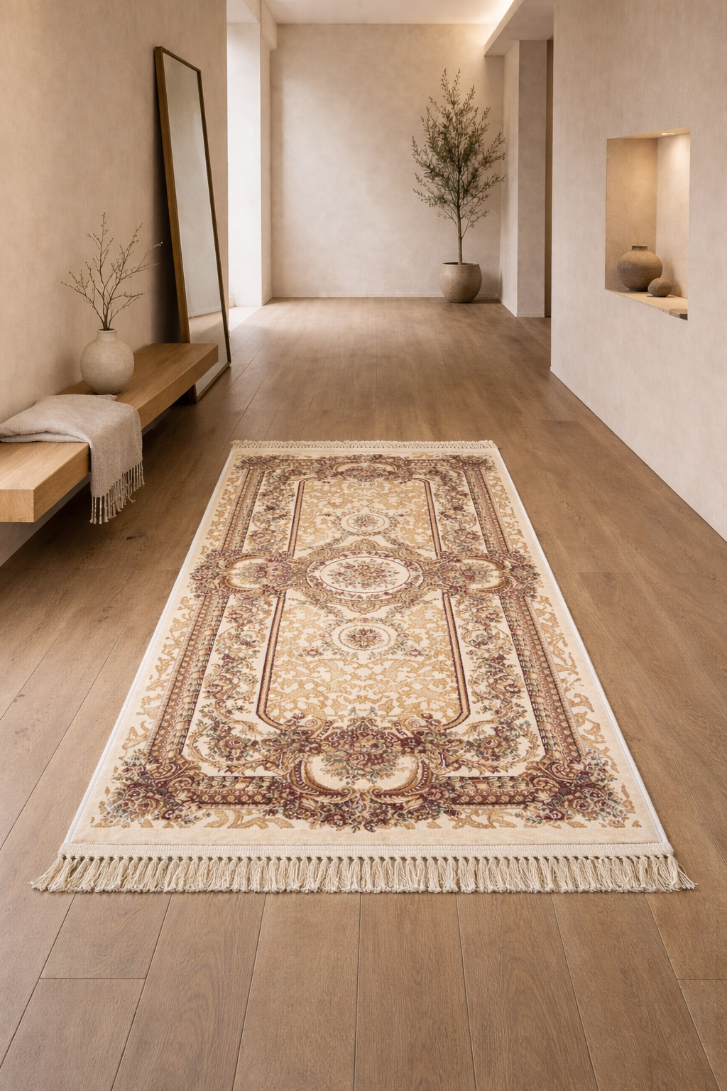 Comtesse Élysée Runner Carpet – Timeless Persian Elegance for Refined Hallways