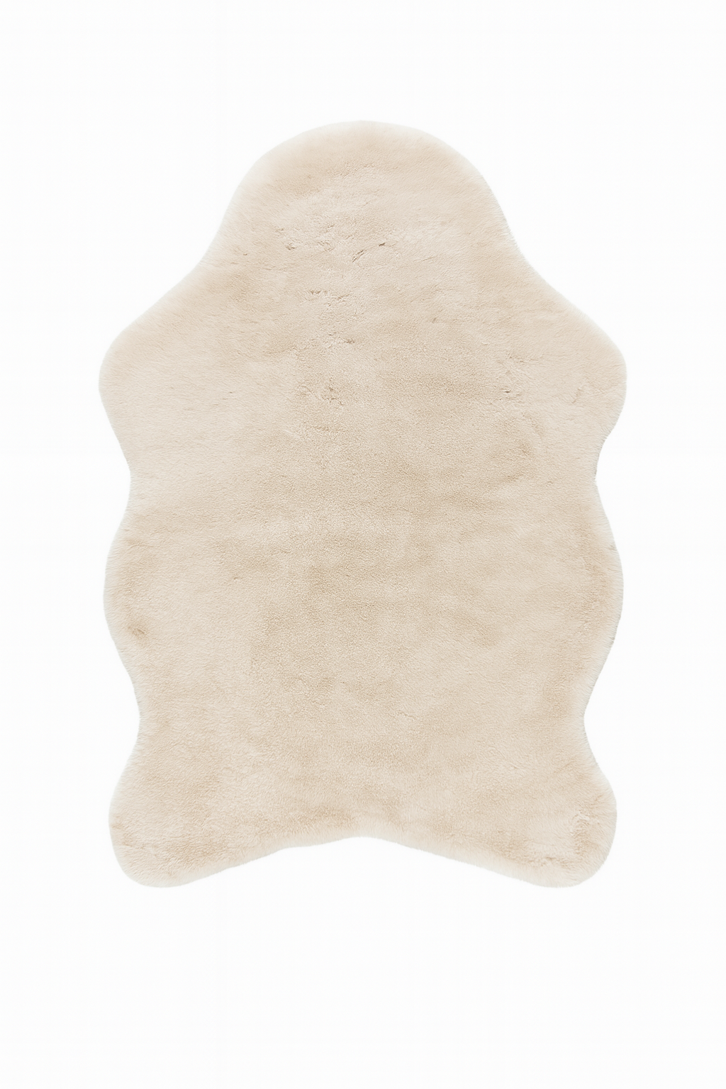 Rabbit Sheep Shape Carpet – Cute, Cozy & Playful Accent in Off-White