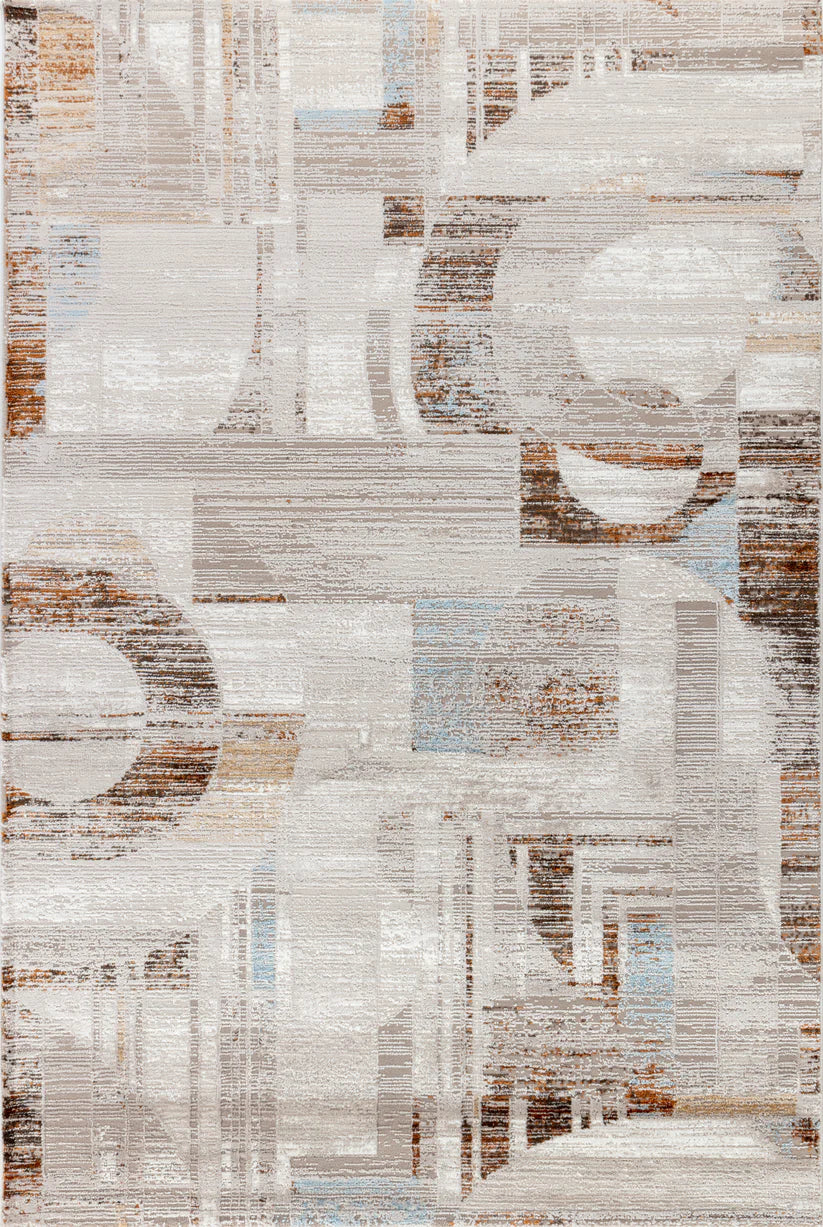 Efes 15 Beige Geometric Carpet – Stylish & Practical for Home Interiors