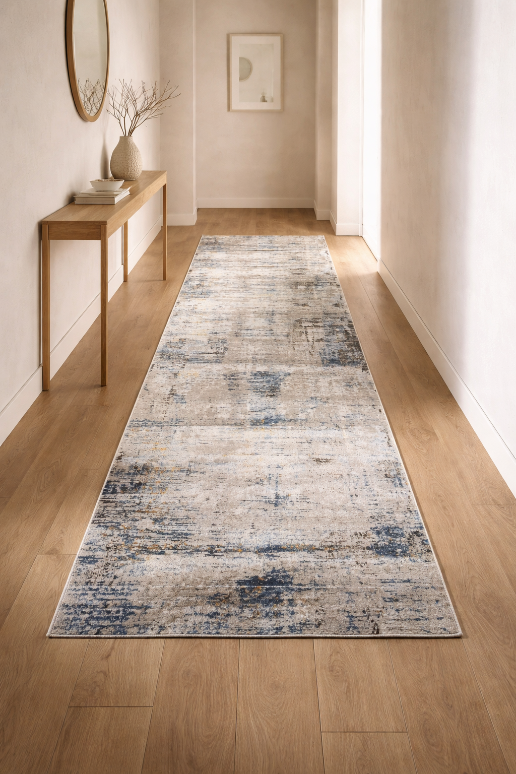 Palma 75 Dark Grey Runner – Sleek Modern Hallway Accent