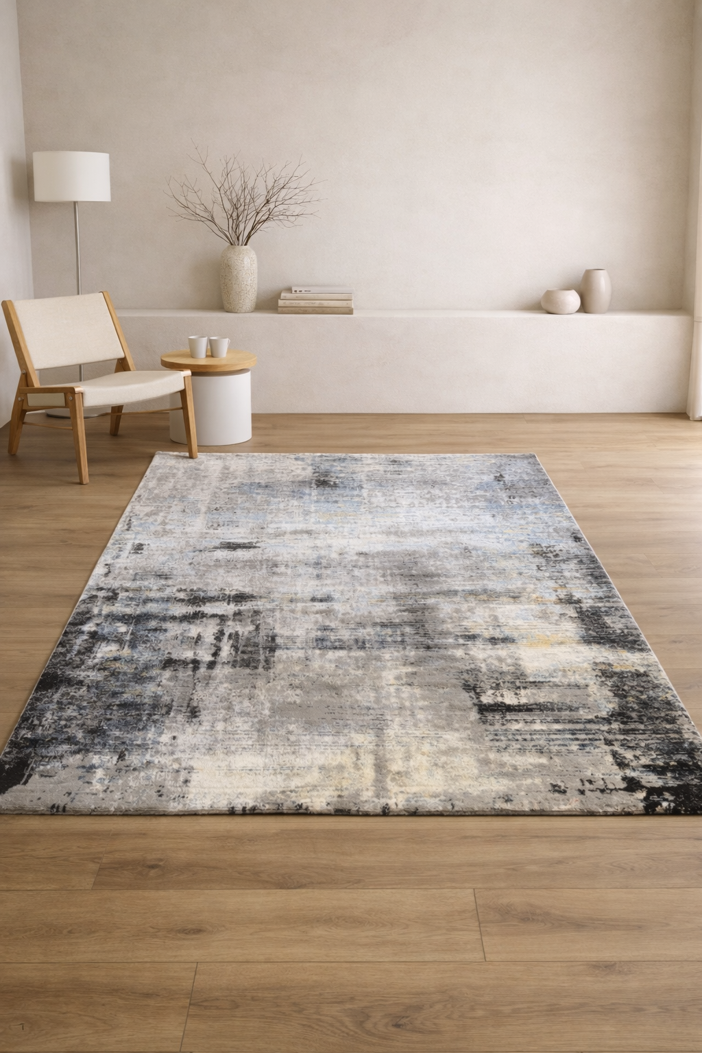 Palma 75 Dark Grey Modern Carpet – Sleek Style with Subtle Texture