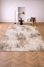 Tapis contemporain beige Efes 68 – Un design élégant pour toutes les pièces