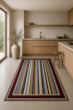 Lycra “Shadow Drift” Modern Carpet – Sophisticated Abstract in Dark Tones