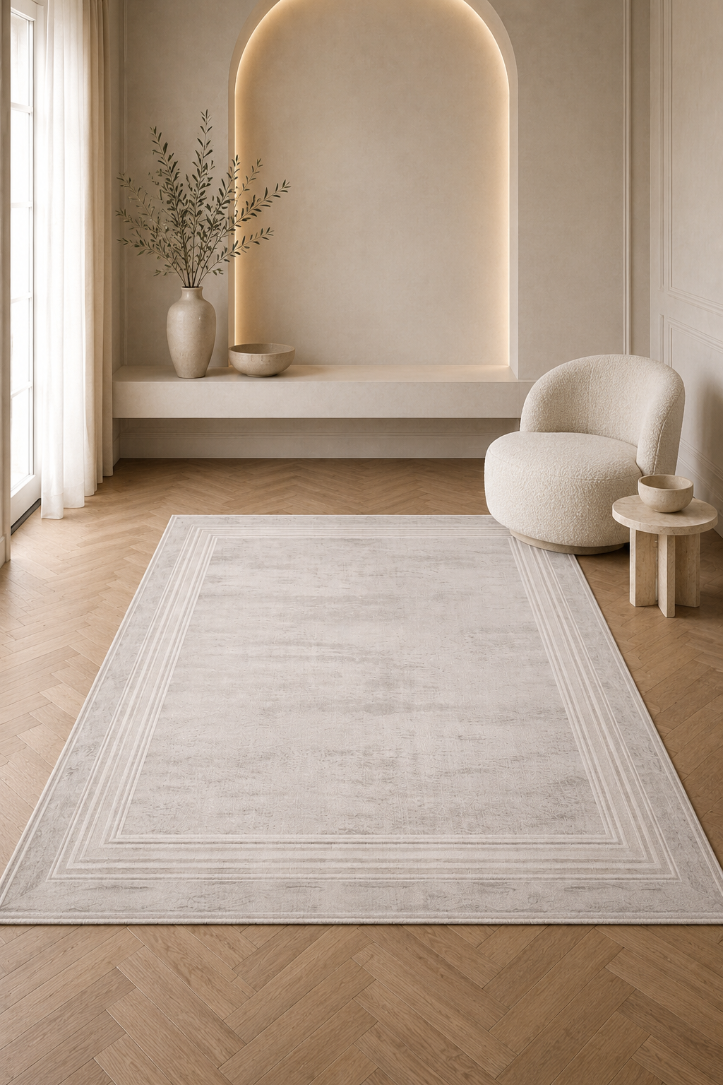 Milano – Desert Veil with Elegant Simplicity