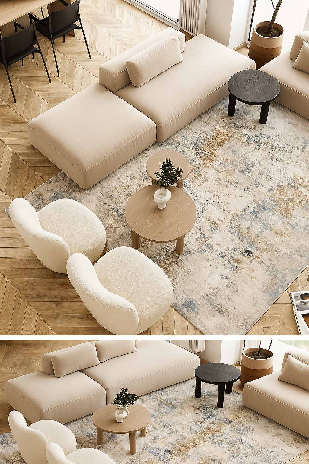 Milano – Terra Azure with Artistic Elegance