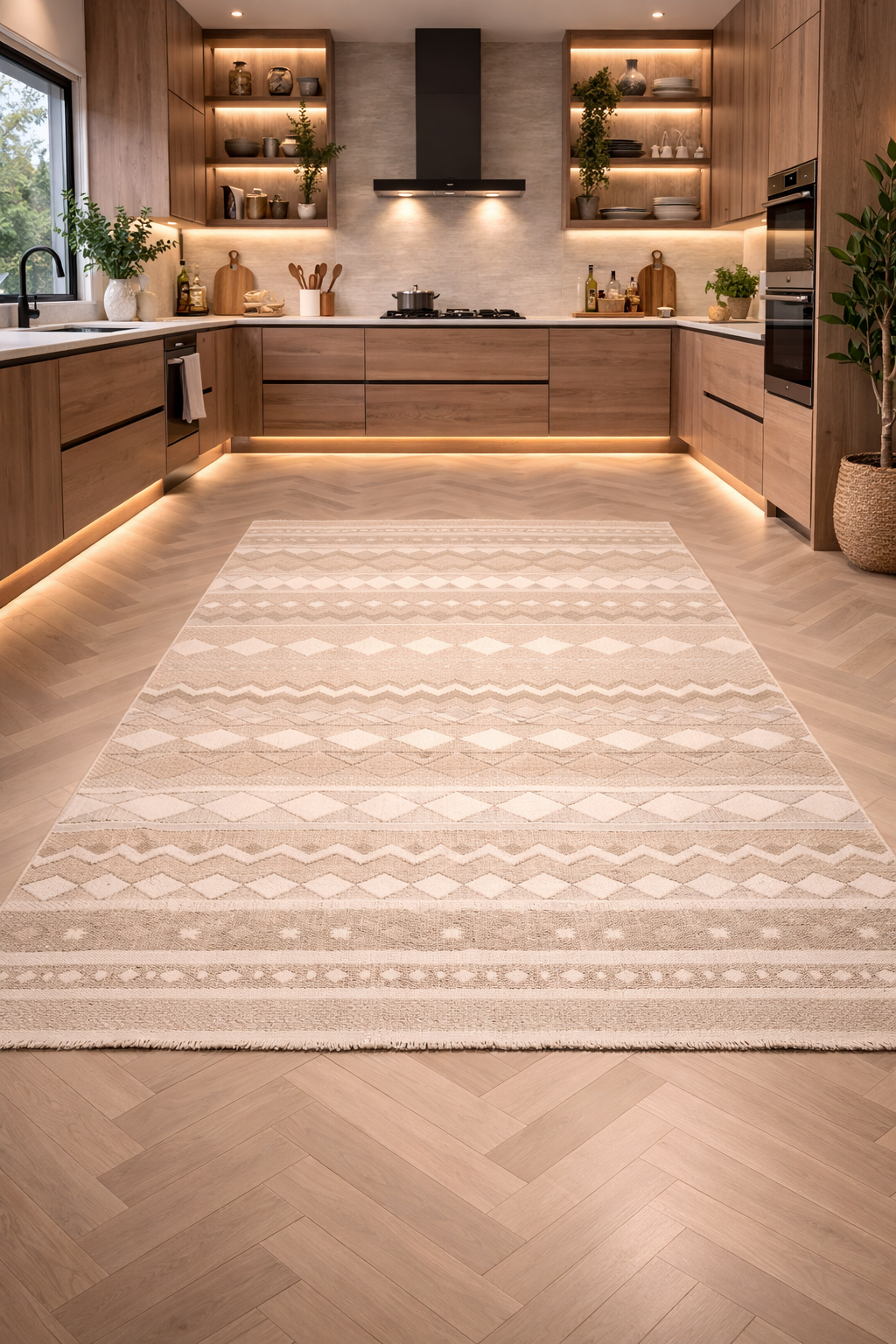 Oslo Luna Beige Vintage Carpet – Elegant & Durable for Any Room