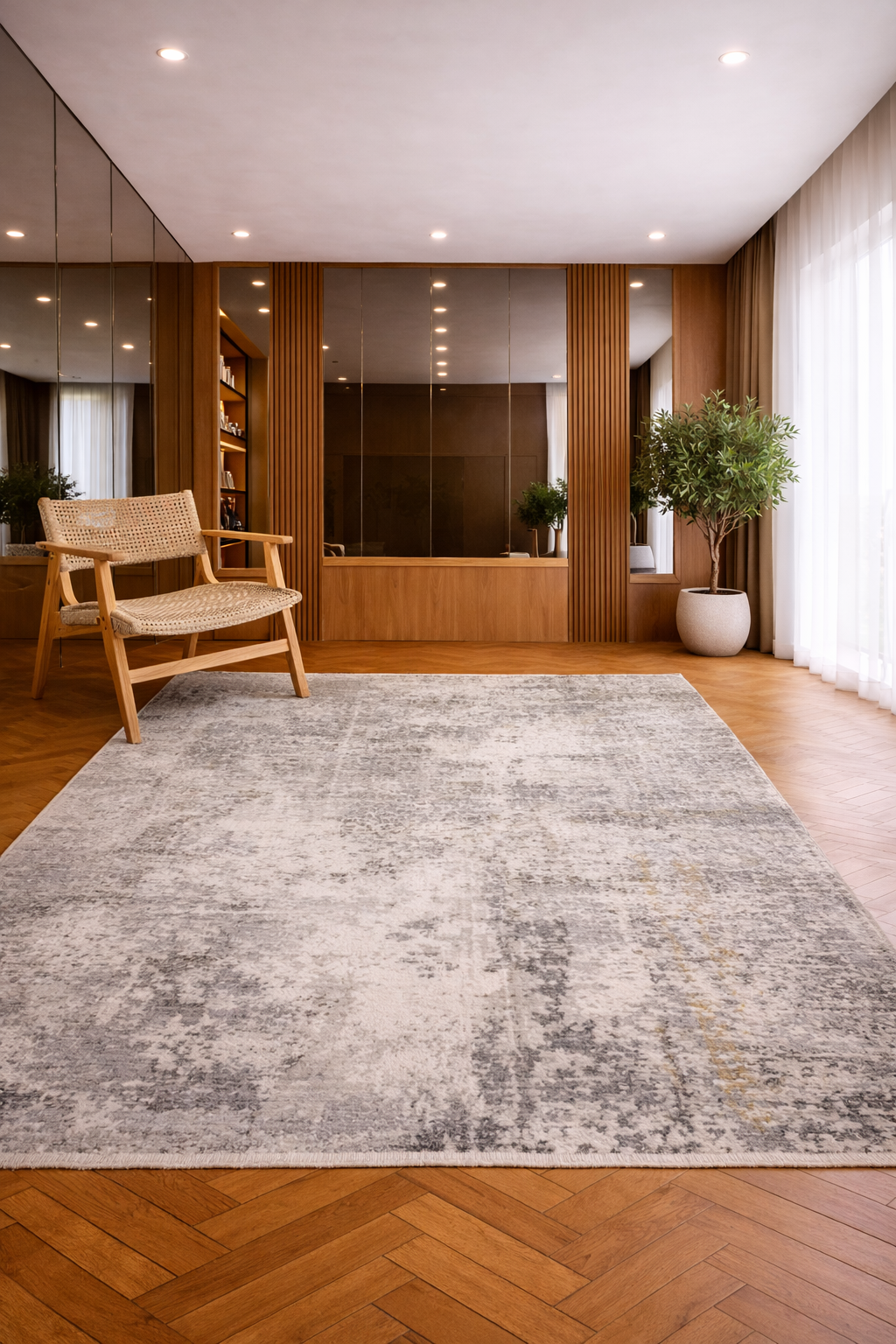 Valentino 26 Grey – Contemporary Elegance in Abstract Design