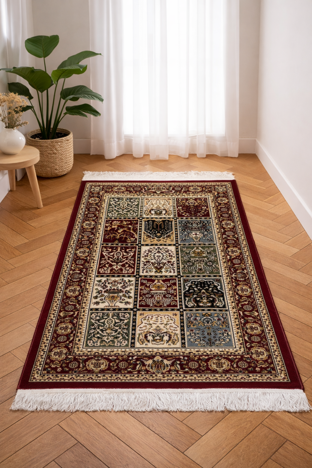 Ascot Windsor Beige & Taupe Geometric Carpet – Modern Refinement with Subtle Texture