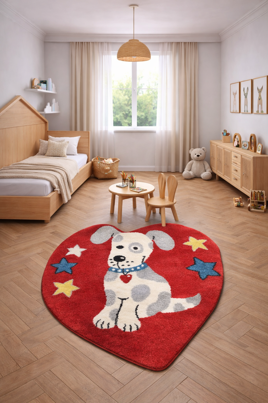 Kids Collection “Playful Pals” Carpet – Bright & Cheerful for Little Ones