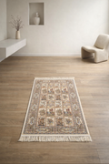 Mashhad “Persian Garden Panels” Carpet – Classic Floral Panel Rug for Living Room & Majlis