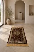 Elegance Classic Light Brown Turkish Carpet – Timeless Design for Traditional Spaces