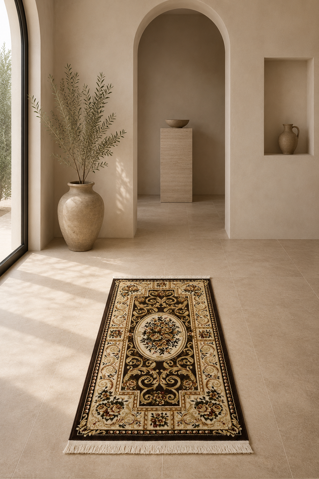 Oriental 3 Brown Classic Carpet – Rich Heritage with Warm Tones
