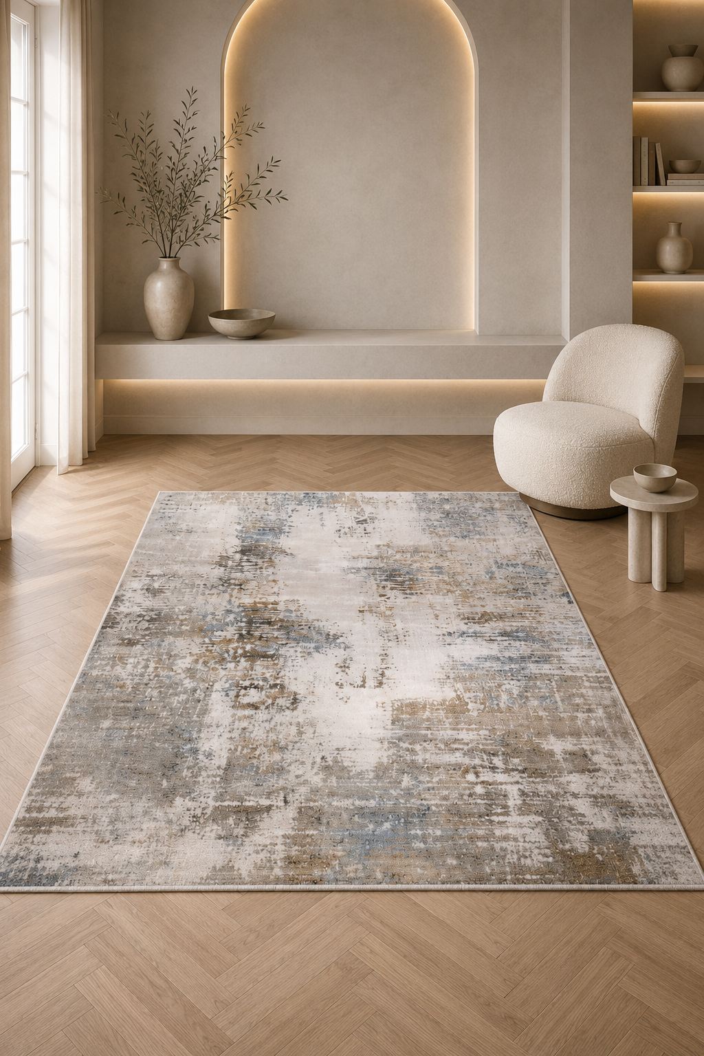 Milano – Terra Azure with Artistic Elegance