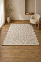 Nova – Earthy Geometry in Greige & Beige