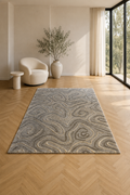 Tapis moderne Pearl Greige – Élégance subtile et charme contemporain