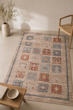 Aqua Serenity Greige Vintage Carpet – Calm, Neutral Beauty for Every Room