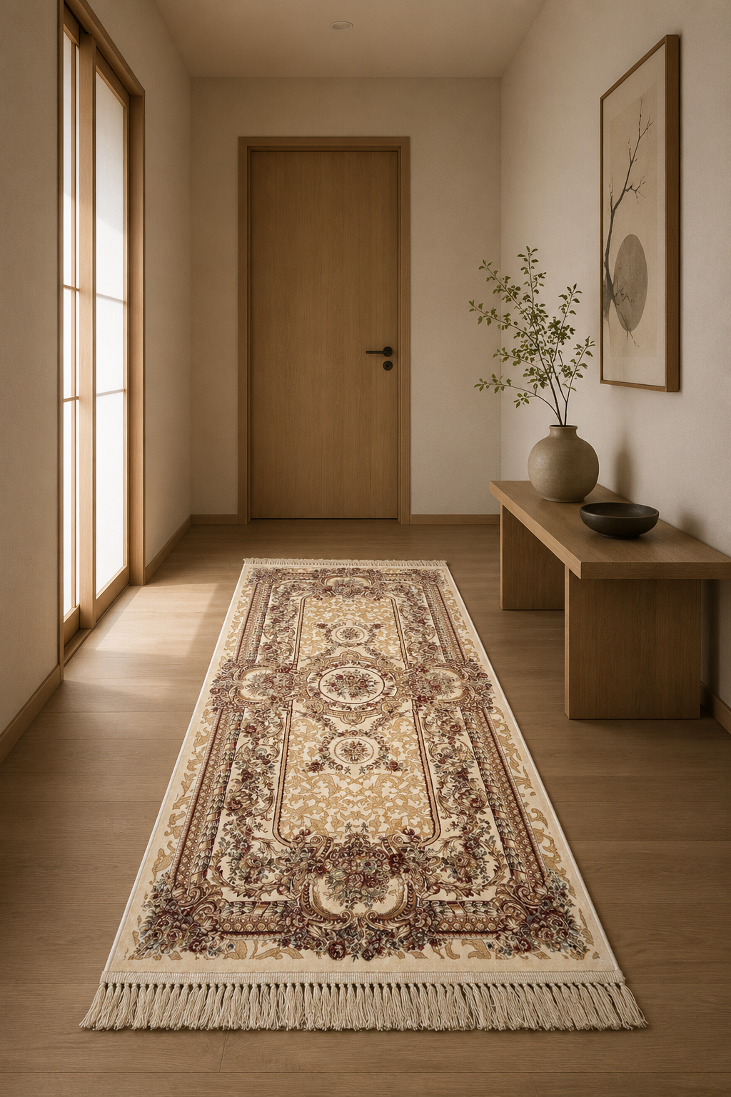 Comtesse Élysée Runner Carpet – Timeless Persian Elegance for Refined Hallways