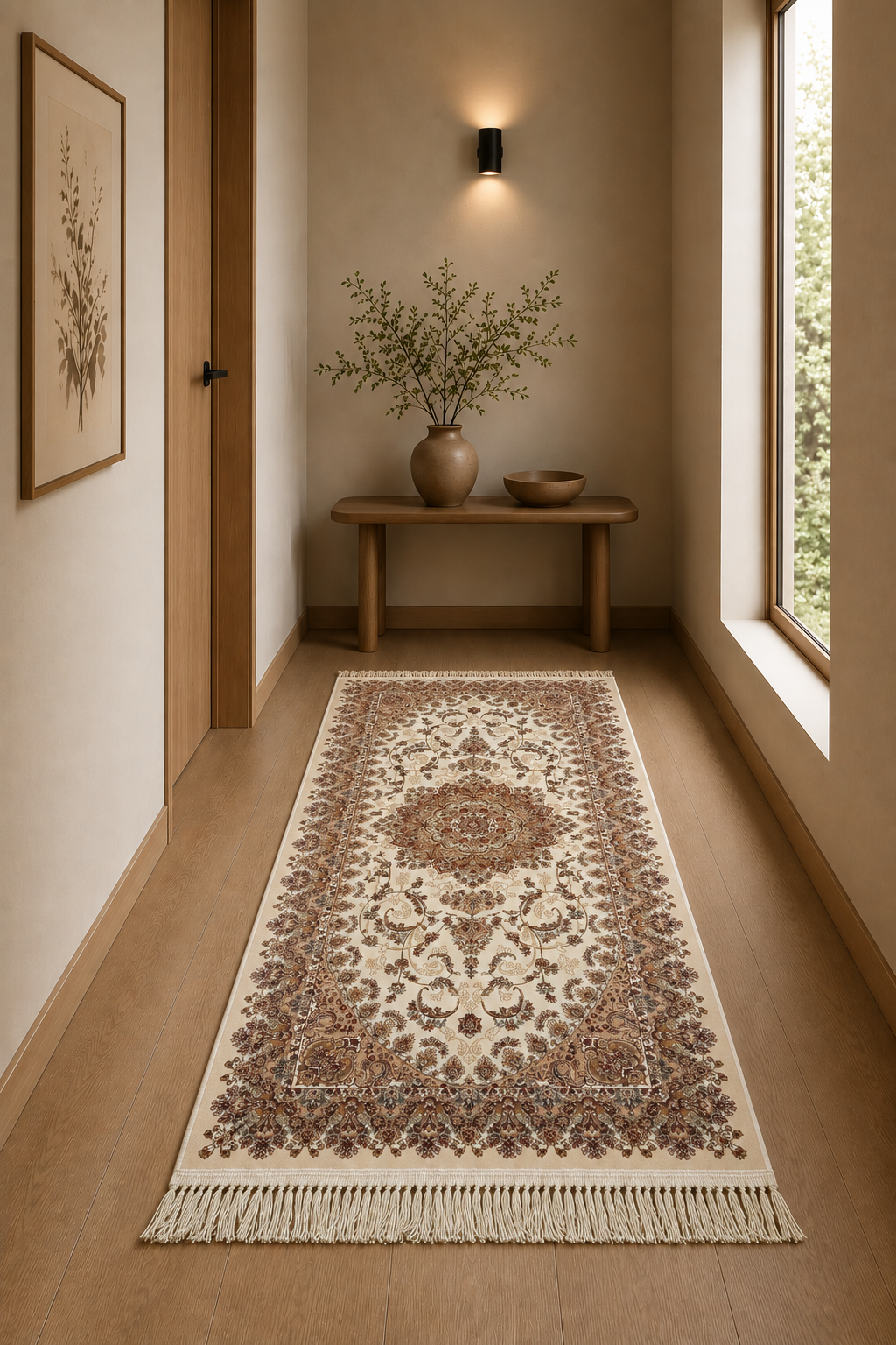 Comtesse Grand Tapestry Runner Carpet – Ornate Persian Elegance for Luxury Hallways