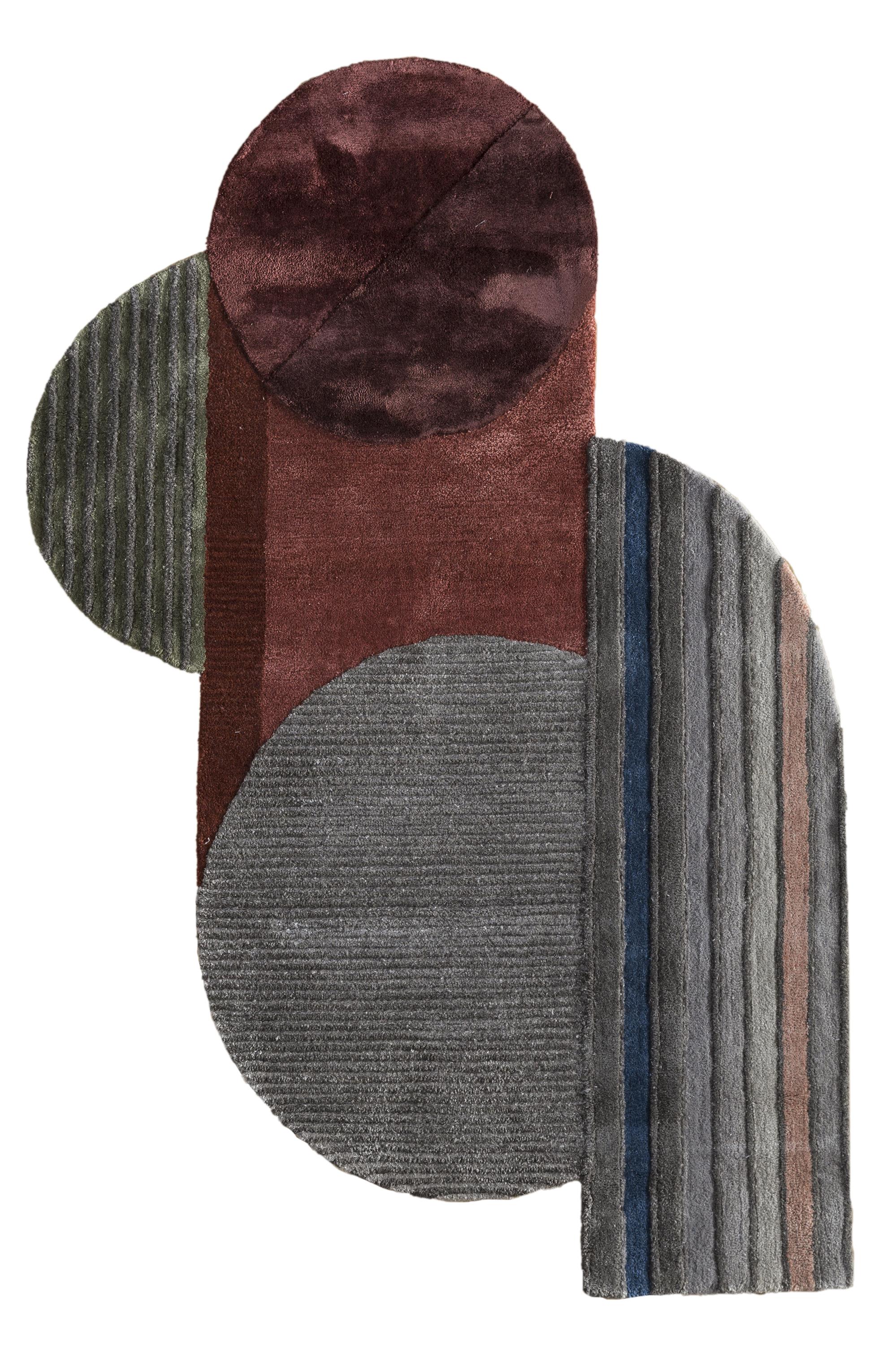 Ashwood Eclipse Organic Irregular Abstract Area Rug