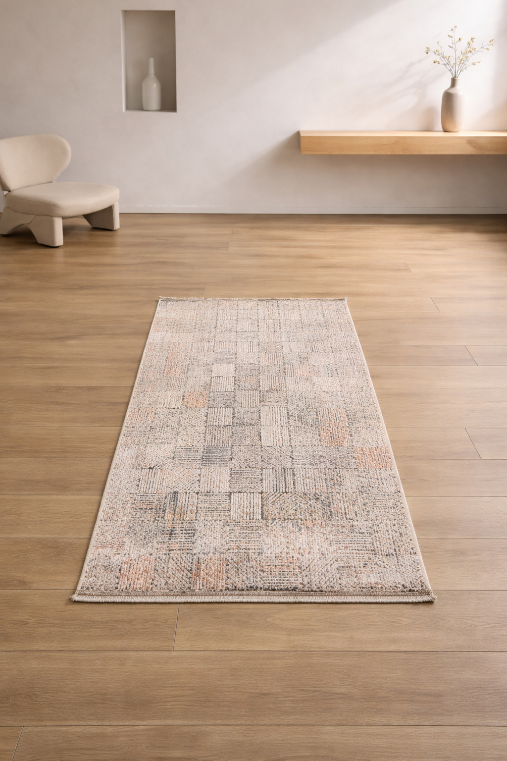 Savoy Mosaic Textured Carpet – Contemporary Patchwork Elegance for Modern Interiors