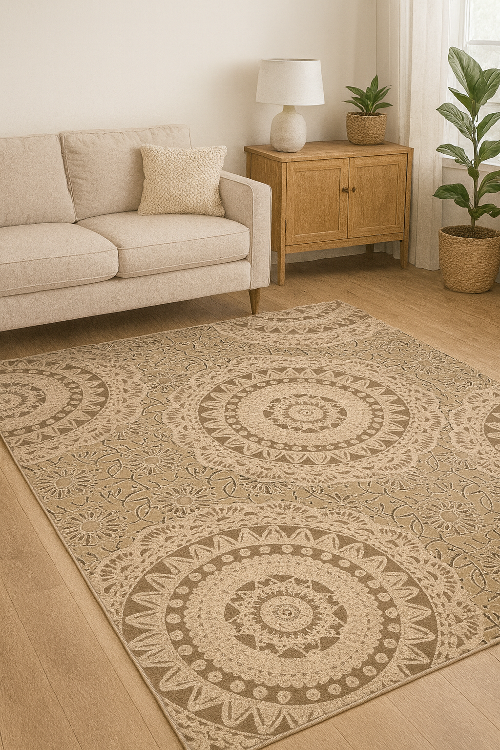 Florance “Copper Canyon” Modern Carpet – Stylish Warm Brown Tones