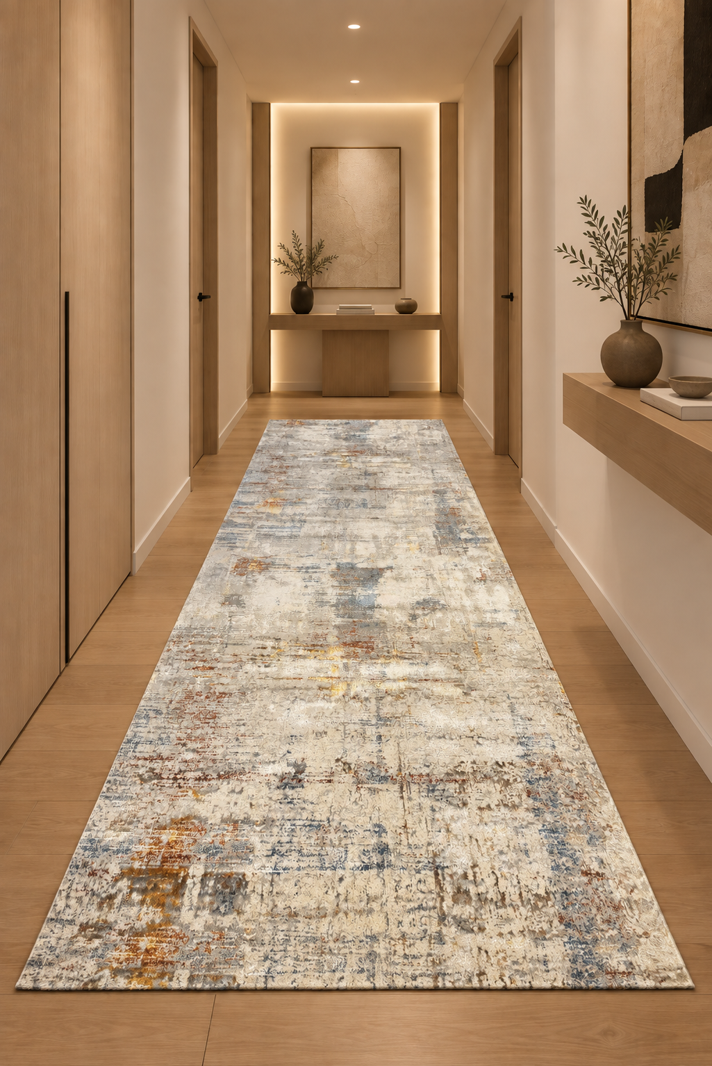 Palma 75 Grey Runner – Sleek Modern Hallway Accent