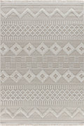 Lemans 256A Light Beige Textured Modern Carpet – Minimalist Flatweave Rug for Living Room & Kitchen