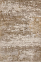 Urbino Sandstone Elegance – Luxury Beige & Taupe Distressed Abstract Modern Carpet