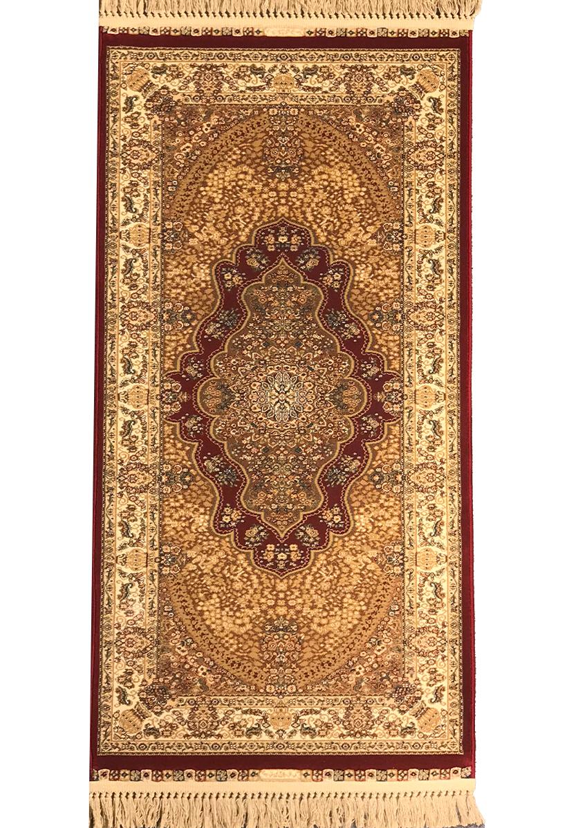 Shahrazad Merlot Red Classic Carpet – Elegant Geometric Design in Deep Red