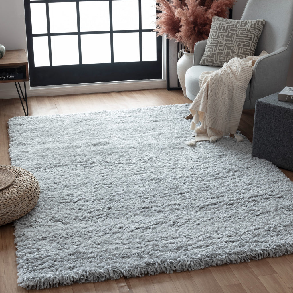 Panama Shaggy 800 Grey Plain Carpet – Soft & Modern Comfort for Any Space