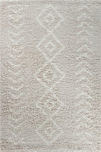 Panama Shaggy 08685A Cream & Light Beige Carpet – Elegant Texture with Subtle Contrast