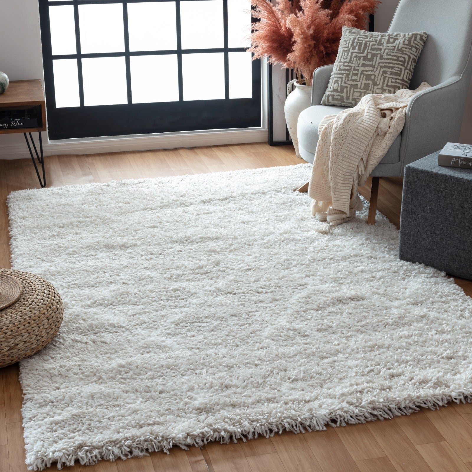 Panama Shaggy 08687A Cream & Light Beige Carpet – Warm Neutrals with Luxurious Comfort