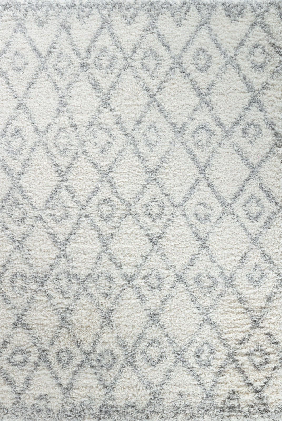 Panama Shaggy 08697A Grey & Cream Carpet – Contemporary Contrast with Soft Shaggy Texture
