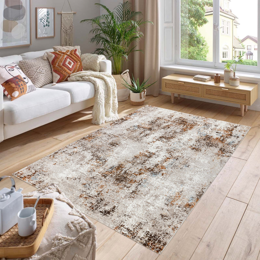Efes 68 Beige Contemporary Carpet – Elegant Design for Every Room