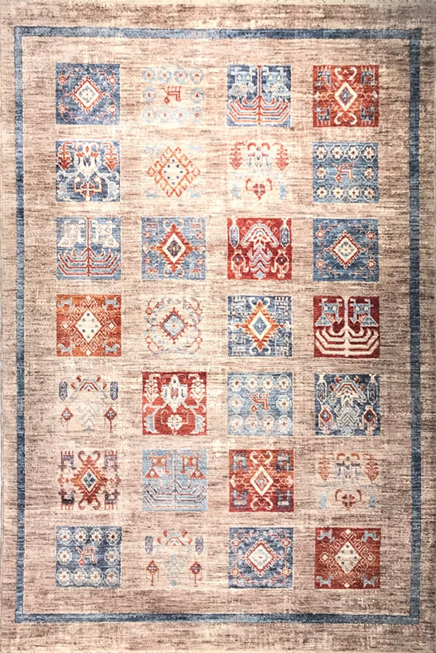 Aqua Serenity Greige Vintage Carpet – Calm, Neutral Beauty for Every Room