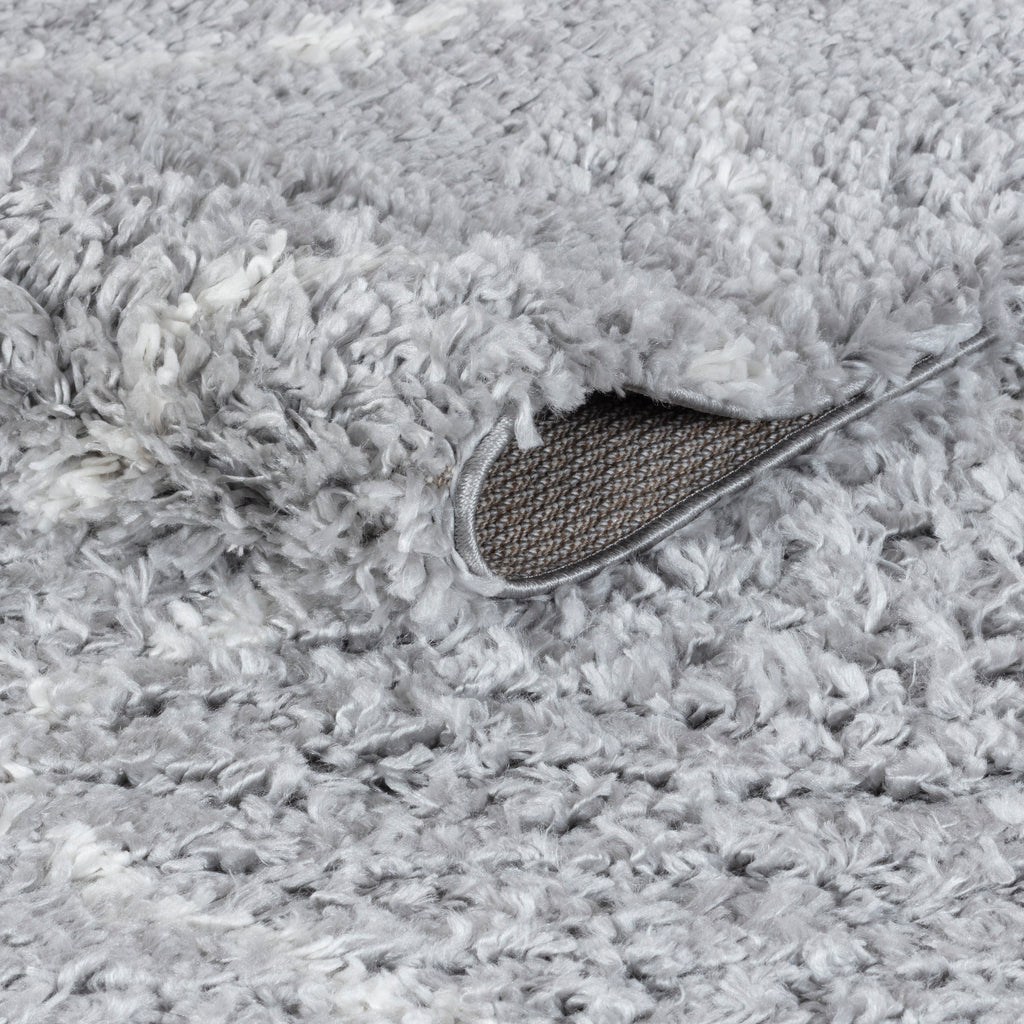 Panama Shaggy 08686A Cream & Grey Carpet – Soft Neutral Tones for Cozy Living